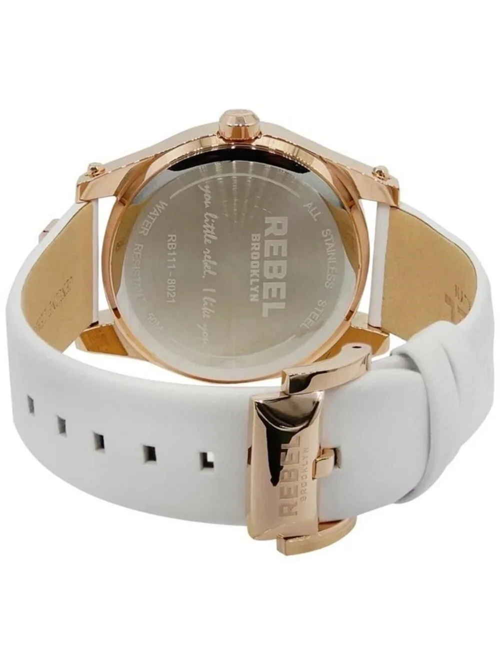 NWT Rebel Gravesend White Dial Ladies Watch